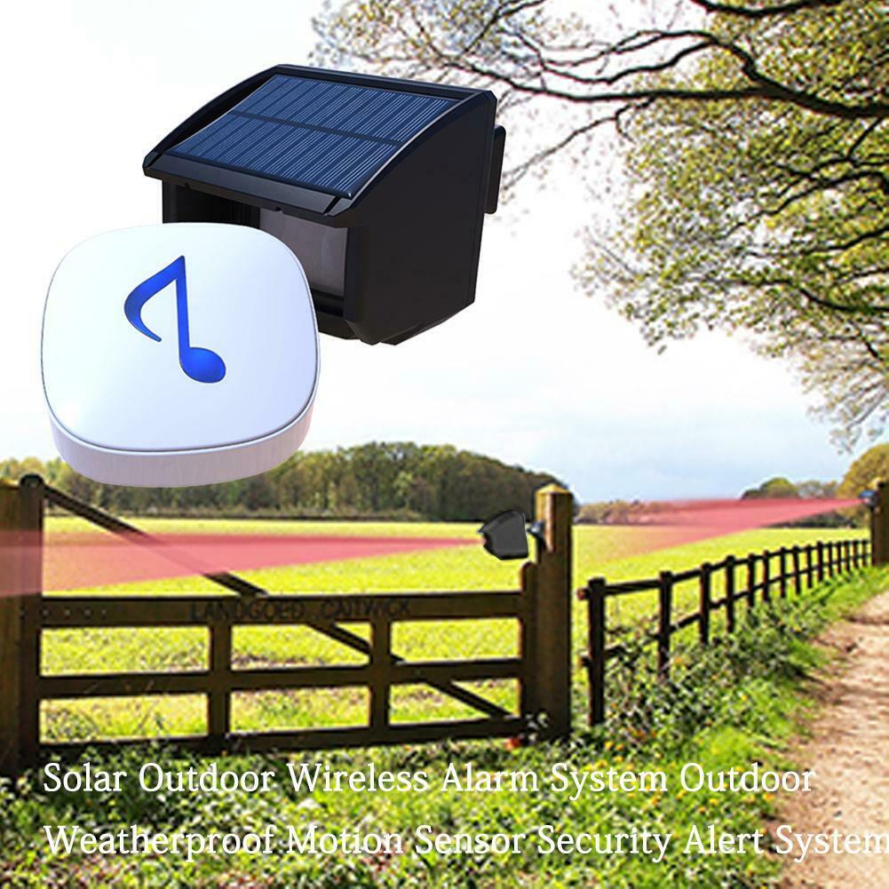 fence security solar wireless alarm