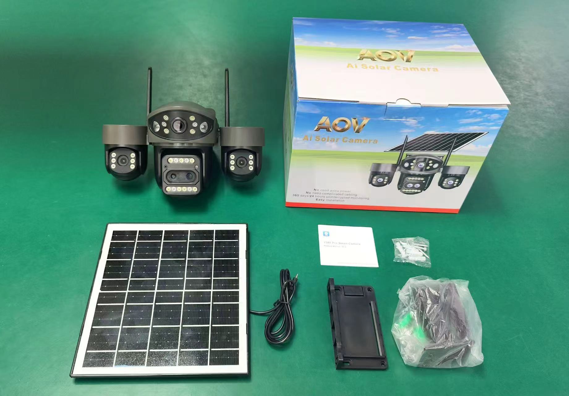 Solar camera home security solution