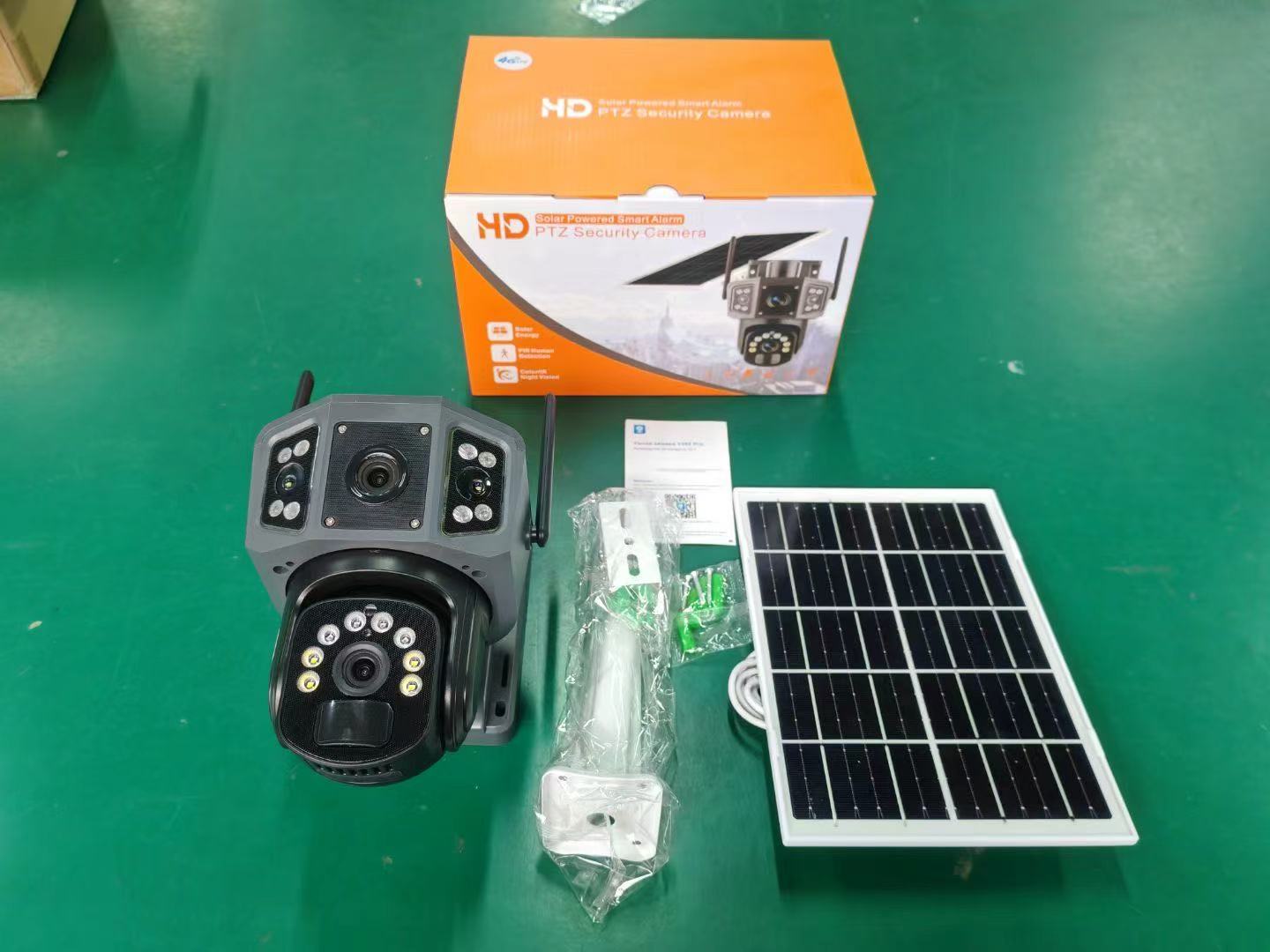 Solar camera home security surveillance
